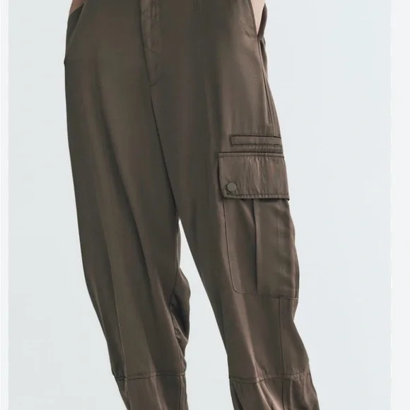 ZARA SATIN JOGGERS. SIZE MEDIUM - Picture 5 of 10